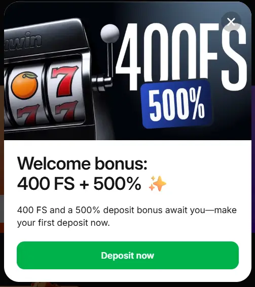 1win casino bonus for new players